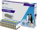 G&G NP R 1281/1282 BK/C/M/Y kompatible blekkpatroner 1P1281 10