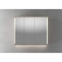 Linn Bad Sogn speilskap 100x84 cm lys eik