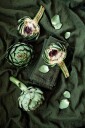 Lovely Linen   Duk Lovely i vasket lin   Grønn