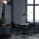 1965 Taklampe Messing/ Sort