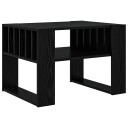  Kaffebord Svart Eik 66 x 49,5 x 45 cm Konstruert tre