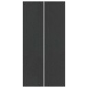  Rektangulært bassengtrekk Svart 500 x 250 cm Polyethylen