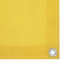 vidaXL Balkongskjerm gul 120x400 cm HDPE