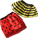 Molly & Rose Kostymer Satengskjørt Ladybug Molly & Rose 0-3 år Kostymer Rød Svart 5810-NC