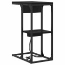  Nattbord Svart eik 41.5 x 26 x 60.5 cm Konstruert tre