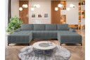 Vilshult Sofa Dobbel sjeselong 4 seter   Grå
