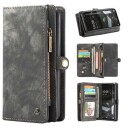 Caseme 2-i-1 Multifunksjonell Samsung Galaxy A53 5G Lommebok-deksel Svart