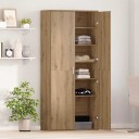  Highboard artisan eik 80 x 35 x 180 cm Konstruert tre