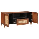  TV skap med skuff Brun 105 x 33,5 x 46 cm Massiv mango tre