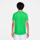 Nike Dri FIT Miler SS Top Junior Green Spark/Reflective Silver S (8 10)