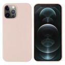 INCOVER iPhone 12 / 12 Pro Silikondeksel Rosa MagSafe