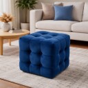 Ameias Sittepuff 42 cm   Marineblå