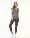 LEVITY Essential Marl Tank Top Grey Marl - S