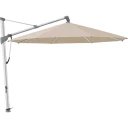 Glatz Sombrano S+ fritthengende parasoll 400 cm anodisert aluminium Kat.5 803 Linen