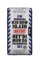 Heydi Mørtel Mur&puss M5 25 Kg