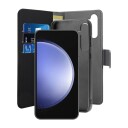 Puro MagSafe Kortholder til Samsung Galaxy S23 FE, Flip-cover, Svart