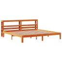  Sengeramme uten madrass voksbrun 180x200 cm heltre furu 3306068
