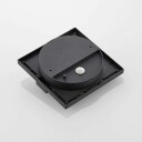 Lucande Gylfi LED-vegglampe kvadrat + sensor