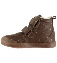Pom Pom Pmpru Sneaker Wool Boot Aop   DARK BROWN HEART AOP   27