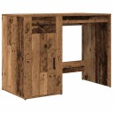  Skrivebord gammelt tre 100x49x75 cm konstruert tre