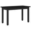  Kaffebord Svart Eik 60 x 30 x 36 cm Konstruert tre