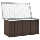 vidaXL Oppbevaringskasse 129x67x65 cm brun