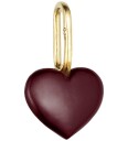 Design Letters Anheng Nær My Heart Syrah Burgundy Design Letters OneSize Smykker Rød