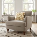 Tc Home Putetrekk   Clara hvit/beige Størrelse: 45 x 45 cm