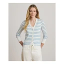 Lauren Ralph Lauren   Kardigan Superfine Cotton   Blå