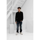 Pure Path Herre Strikkevarer Svart L,