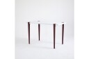 Eridanos Skrivebord 60x120 cm Hvit/Rød   Hanah Home