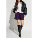 The Attico Dame Shorts Lilla 2XS,