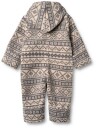 Wheat Allo Fleecedress Warm Sand Jaquard 68