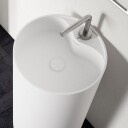 Pulcher Space 45 ø45xh90 Sokkelvask Matt Hvit SolidTec