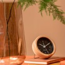 Karlsson Neat Round Vekkeklokke KA5923BK   Unisex 10 cm Kvarts urverk
