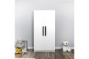 Akser Garderobe 90x180 cm - Hvit