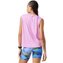 Casall Laser Mesh Muscle Tank Padel  og tennissinglet dame Rosa L