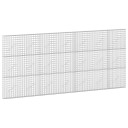 vidaXL Gabion med 5 mm Tråd og 5x5 cm Maske 350x10x150 cm