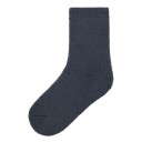 name it Nmmwaksi Wo/Bl Terry Sock - Blue - 25-27