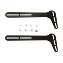 Nedis Veggfeste for Soundbar, Maks 15 kg, Svart, Kompatibel med 32-65 tommer
