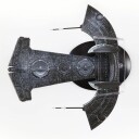 Stargate SG1  Thor's Ship Bilskirnir DieCast 5.9" Ship