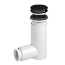 Prevex EasyClean Vannlås Ø40 mm Krom - Rask Rengjøring uten Kjemikalier