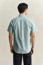 Regular fit kortermet oxfordskjorte BOTANICAL HUE M