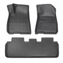 Car Mats For Tesla Baseus T-Space 3-Piece (Black)