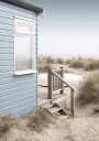 Beach Hut and Boat Plakat Plakat / 100x150cm
