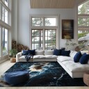 Wilton teppe   Narbolia blå/multi Størrelse: 200 x 280 cm