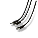 Steelplay Dual Play & Charge Kabel for PS5 Håndkontroll - Sort