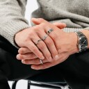 Tom Morris Ring Rustfritt Stål TM00041 - Herre - Stainless Steel
