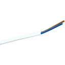 Lampeledning 10 meter hvit