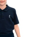 RS Junior Classic Polo Padel  og tennispique fyr Navy 4 6 ÅR